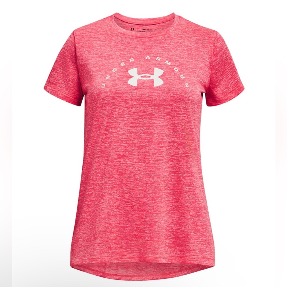 Girls Under Armour Arch Logo Tee